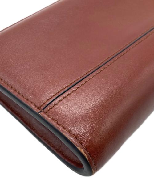 Chloe（クロエ）Chloe (クロエ) 長財布 04-19-60-65 CHC19WP084A37 ブラウンの古着・服飾アイテム