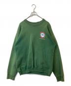 Hanesヘインズ）の古着「クルーネックスウェット」｜グリーン