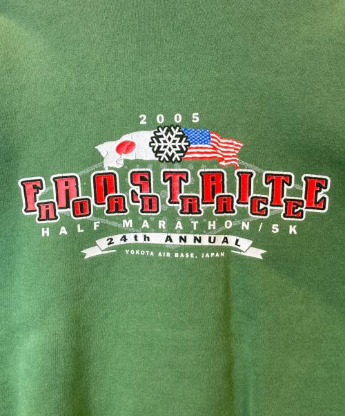 Hanes（ヘインズ）Hanes (ヘインズ) クルーネックスウェット グリーン サイズ:表示がないため不明の古着・服飾アイテム