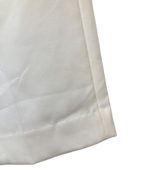 SLOBE IENA（スローブ イエナ）SLOBE IENA (スローブ イエナ) ダブルクロスセンタープレスパンツ　24030912601010 ホワイト サイズ:38の古着・服飾アイテム