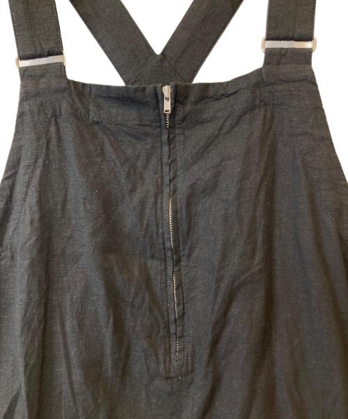 SLOBE IENA（スローブ イエナ）SLOBE IENA (スローブ イエナ) アイラインジャンパースカート 24040912304220 ブラック サイズ:FREEの古着・服飾アイテム