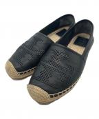 TORY BURCHトリーバーチ）の古着「エスパドリーユ 50966」｜ブラック