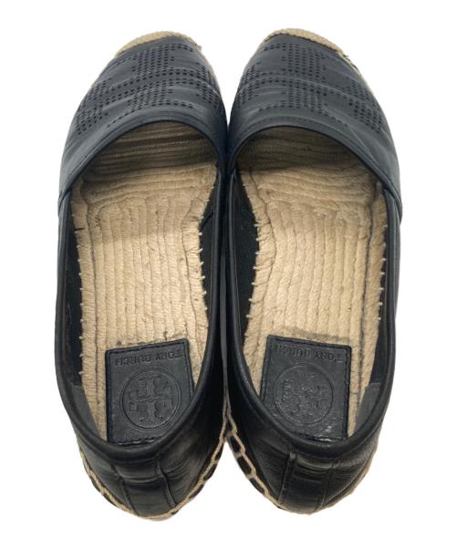 TORY BURCH（トリーバーチ）TORY BURCH (トリーバーチ) エスパドリーユ 50966 ブラック サイズ:7の古着・服飾アイテム