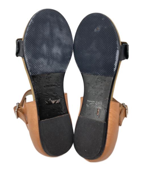 3.1 phillip lim（スリーワンフィリップリム）3.1 phillip lim (スリーワンフィリップリム) ストラップサンダル ブラウン サイズ:36の古着・服飾アイテム