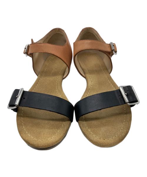 3.1 phillip lim（スリーワンフィリップリム）3.1 phillip lim (スリーワンフィリップリム) ストラップサンダル ブラウン サイズ:36の古着・服飾アイテム