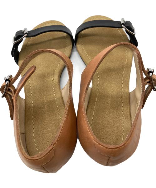 3.1 phillip lim（スリーワンフィリップリム）3.1 phillip lim (スリーワンフィリップリム) ストラップサンダル ブラウン サイズ:36の古着・服飾アイテム