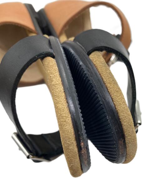 3.1 phillip lim（スリーワンフィリップリム）3.1 phillip lim (スリーワンフィリップリム) ストラップサンダル ブラウン サイズ:36の古着・服飾アイテム