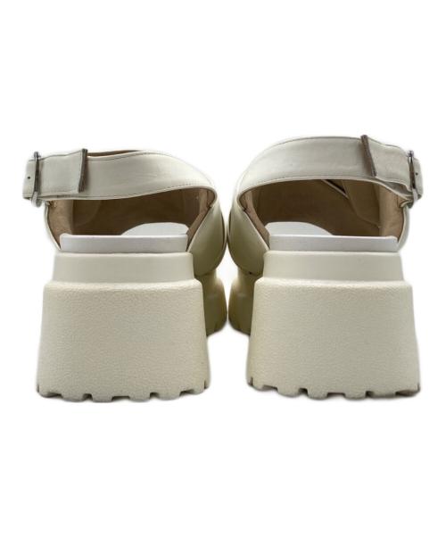 DIANA（ダイアナ）DIANA (ダイアナ) 厚底サンダル FA 56332 アイボリー サイズ:Lの古着・服飾アイテム