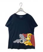 Kate Spade×DISNEYケイトスペード×ディズニー）の古着「トランプ Tシャツ KI153」｜ブラック