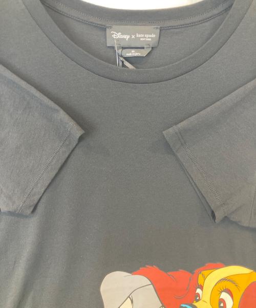 Kate Spade（ケイトスペード）Kate Spade (ケイトスペード) DISNEY (ディズニー) トランプ Tシャツ KI153 ブラック サイズ:Mの古着・服飾アイテム
