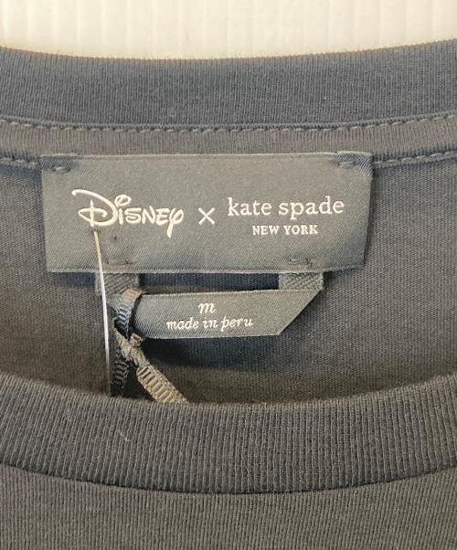 Kate Spade（ケイトスペード）Kate Spade (ケイトスペード) DISNEY (ディズニー) トランプ Tシャツ KI153 ブラック サイズ:Mの古着・服飾アイテム