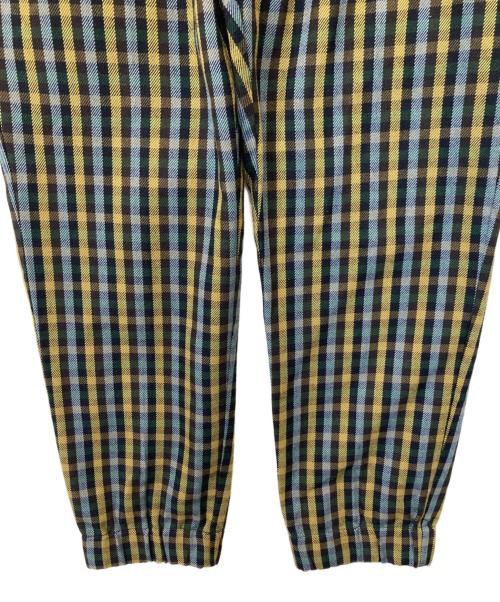 FRED PERRY（フレッドペリー）FRED PERRY (フレッドペリー) ジョガーパンツ　F4541 イエロー×グリーン サイズ:Sの古着・服飾アイテム