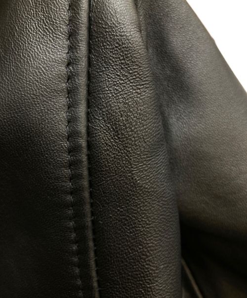 SCHOTT BROS.（ショットブロス）SCHOTT BROS. (ショットブロス) ラムレザーライダースジャケット 228US ブラック サイズ:34の古着・服飾アイテム