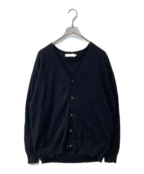 Graphpaper（グラフペーパー）Graphpaper (グラフペーパー) Suvin Cardigan GY191-80066 カーディガン ブラック サイズ:1の古着・服飾アイテム