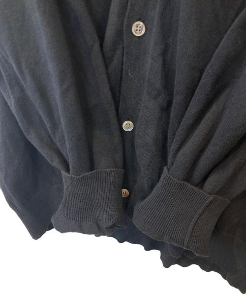 Graphpaper（グラフペーパー）Graphpaper (グラフペーパー) Suvin Cardigan GY191-80066 カーディガン ブラック サイズ:1の古着・服飾アイテム