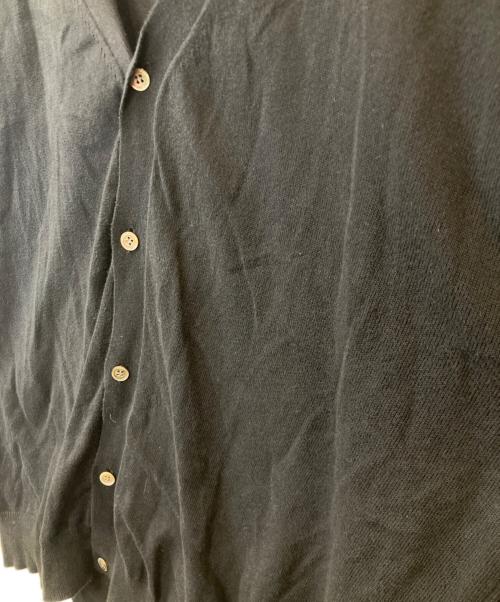 Graphpaper（グラフペーパー）Graphpaper (グラフペーパー) Suvin Cardigan GY191-80066 カーディガン ブラック サイズ:1の古着・服飾アイテム