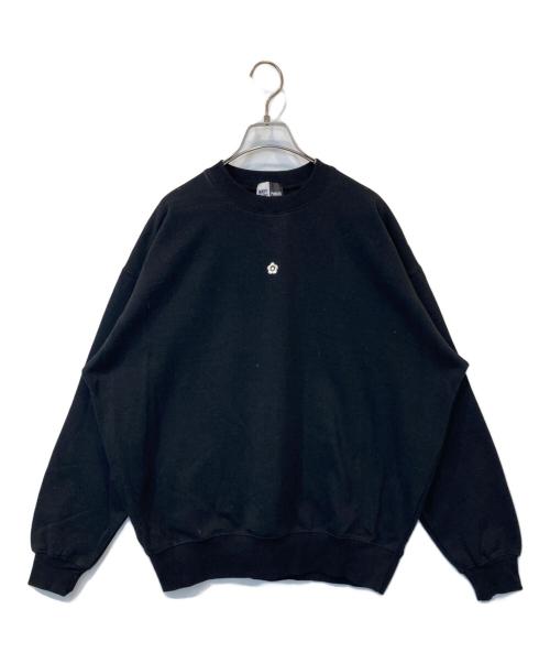 MARY QUANT（マリークヮント）MARY QUANT　 (マリークヮント) PUBLUX (パブリュクス) ワンポイント刺繍ロゴスウェット　3222375300004 ブラック サイズ:Fの古着・服飾アイテム