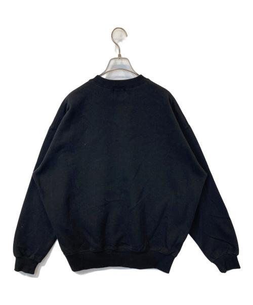 MARY QUANT（マリークヮント）MARY QUANT　 (マリークヮント) PUBLUX (パブリュクス) ワンポイント刺繍ロゴスウェット　3222375300004 ブラック サイズ:Fの古着・服飾アイテム