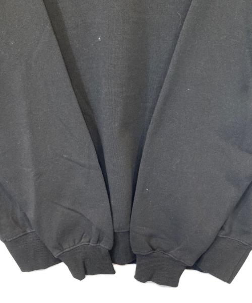 MARY QUANT（マリークヮント）MARY QUANT　 (マリークヮント) PUBLUX (パブリュクス) ワンポイント刺繍ロゴスウェット　3222375300004 ブラック サイズ:Fの古着・服飾アイテム