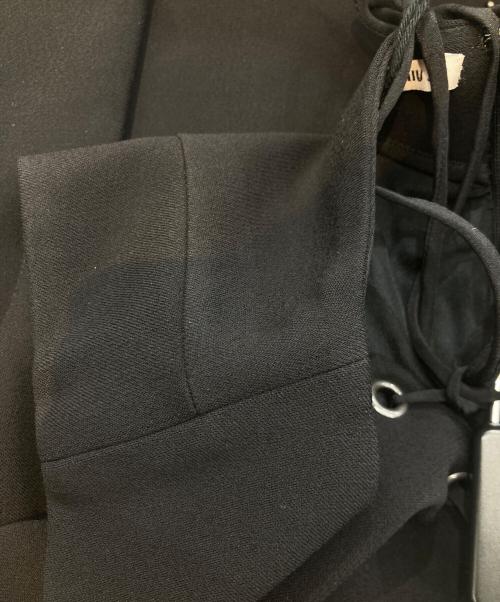 MIU MIU（ミュウミュウ）MIU MIU (ミュウミュウ) ノースリーブワンピース AMM1 2014 1794 ブラック サイズ:36の古着・服飾アイテム