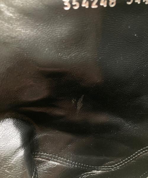 GUCCI（グッチ）GUCCI (グッチ) アンクルレザープラットフォームブーツ 	354248 ブラック サイズ:34 1/2の古着・服飾アイテム