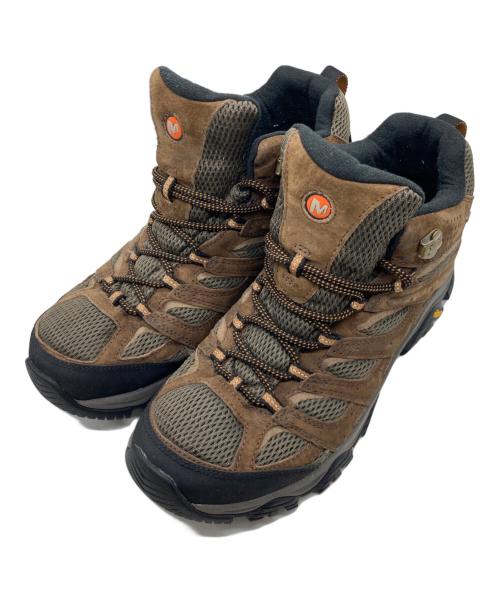 MERRELL（メレル）MERRELL (メレル) モアブ3 ミッド トレッキングシューズ J035839 ブラウン サイズ:28cmの古着・服飾アイテム