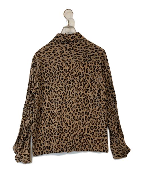 GANGSTERVILLE（ギャングスタービル）GANGSTERVILLE (ギャングスタービル) オープンカラーシャツ　GSV-20-SS-14 ブラウン サイズ:Sの古着・服飾アイテム