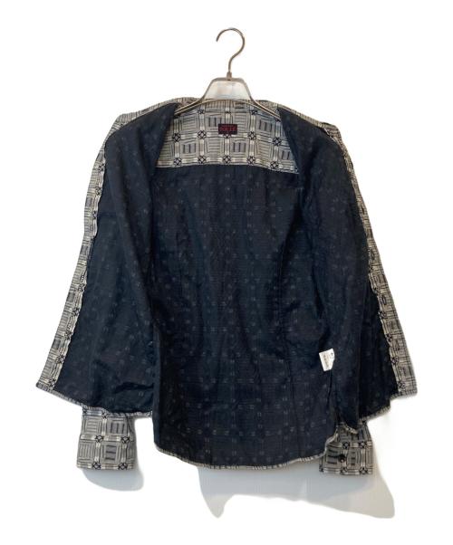 R.J.B（アールジェイビー）R.J.B (アールジェイビー) チェックシャツ グレー サイズ:38の古着・服飾アイテム