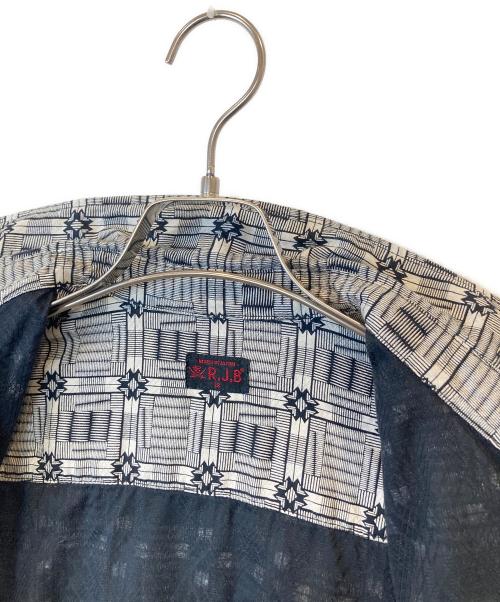 R.J.B（アールジェイビー）R.J.B (アールジェイビー) チェックシャツ グレー サイズ:38の古着・服飾アイテム