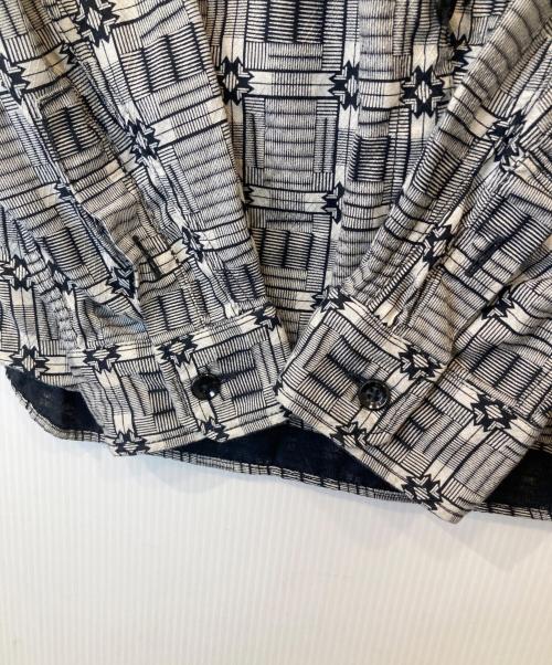 R.J.B（アールジェイビー）R.J.B (アールジェイビー) チェックシャツ グレー サイズ:38の古着・服飾アイテム