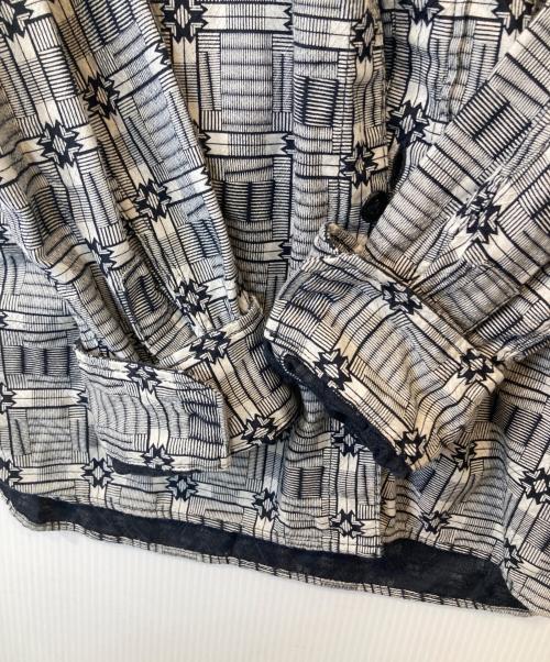 R.J.B（アールジェイビー）R.J.B (アールジェイビー) チェックシャツ グレー サイズ:38の古着・服飾アイテム