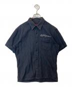R.J.B CLIppersアールジェイビークリッパーズ）の古着「半袖シャツ」｜ネイビー