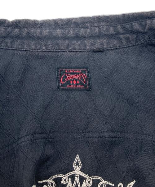 R.J.B CLIppers（アールジェイビークリッパーズ）R.J.B CLIppers (アールジェイビークリッパーズ) 半袖シャツ ネイビー サイズ:38の古着・服飾アイテム