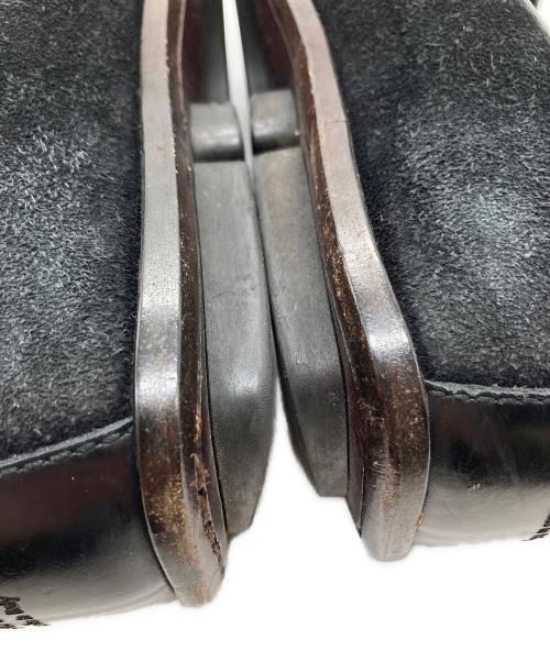GUCCI（グッチ）GUCCI (グッチ) スエード ドライビングシューズ 111 6072 ブラック サイズ:42 1/2の古着・服飾アイテム