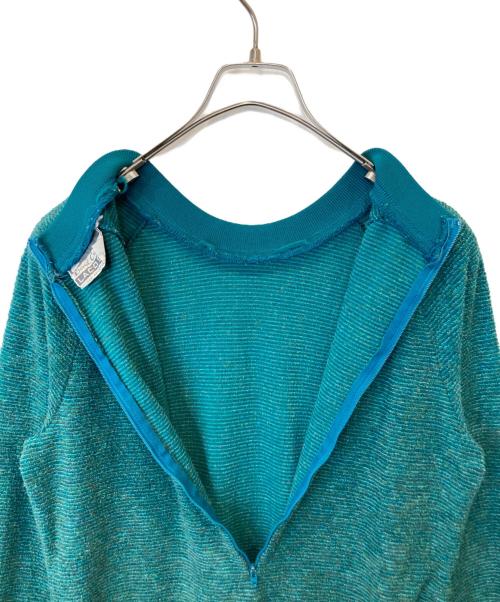 LACOSTE（ラコステ）LACOSTE (ラコステ) 古着パイル地ワンピース グリーン サイズ:表示がないため不明の古着・服飾アイテム