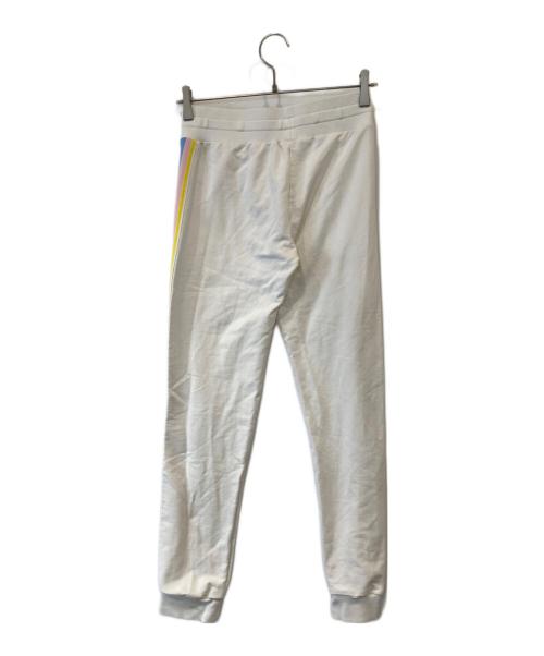 MONCLER（モンクレール）MONCLER (モンクレール) サイドロゴラインパンツ ホワイト サイズ:14の古着・服飾アイテム