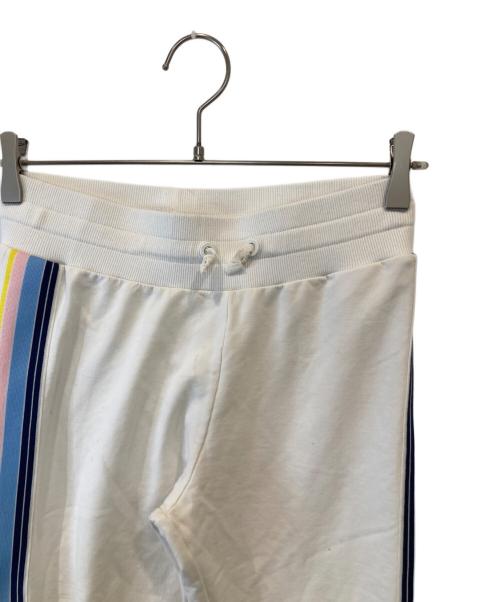 MONCLER（モンクレール）MONCLER (モンクレール) サイドロゴラインパンツ ホワイト サイズ:14の古着・服飾アイテム