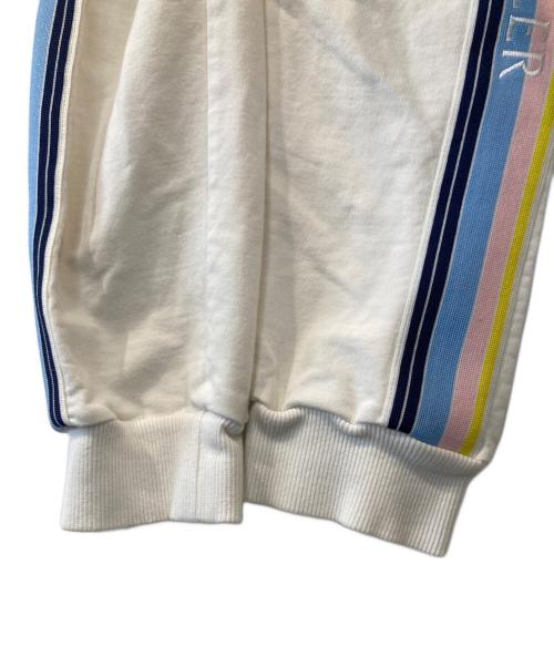MONCLER（モンクレール）MONCLER (モンクレール) サイドロゴラインパンツ ホワイト サイズ:14の古着・服飾アイテム