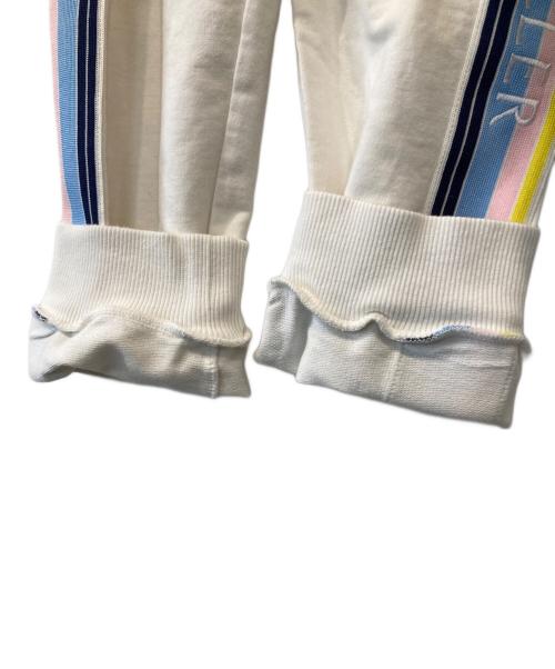 MONCLER（モンクレール）MONCLER (モンクレール) サイドロゴラインパンツ ホワイト サイズ:14の古着・服飾アイテム