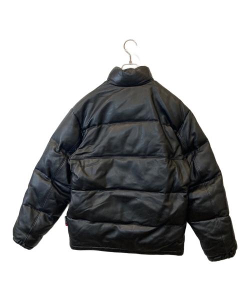 Schott（ショット）Schott (ショット) レザーダウンジャケット ブラック サイズ:36の古着・服飾アイテム
