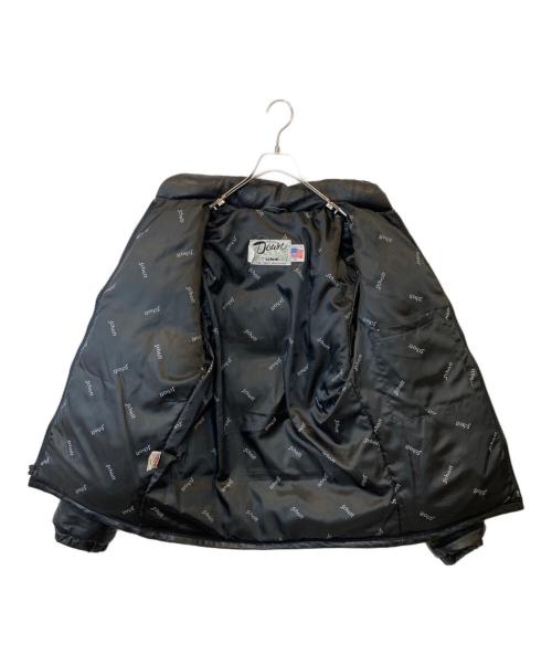 Schott（ショット）Schott (ショット) レザーダウンジャケット ブラック サイズ:36の古着・服飾アイテム