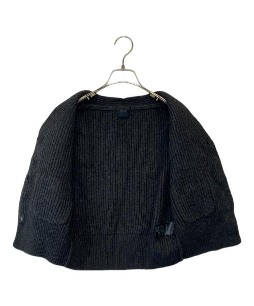 Spick and Span（スピックアンドスパン）Spick and Span (スピックアンドスパン) パールボタン畦ニットベスト 23080200531040 グレー サイズ:FREEの古着・服飾アイテム