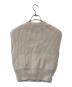 Spick and Span (スピックアンドスパン) パールボタン畦ニットベスト アイボリー サイズ:FREE：4000円