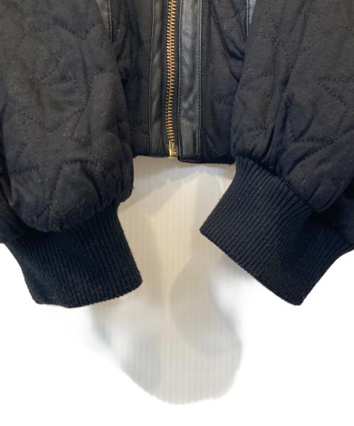 GRACE CONTINENTAL（（グレースコンチネンタル）GRACE CONTINENTAL (（グレースコンチネンタル) キルティングブルゾン 01180  ブラック サイズ:38の古着・服飾アイテム