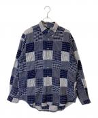 NAUTICAノーティカ）の古着「チェックシャツ」｜ネイビー