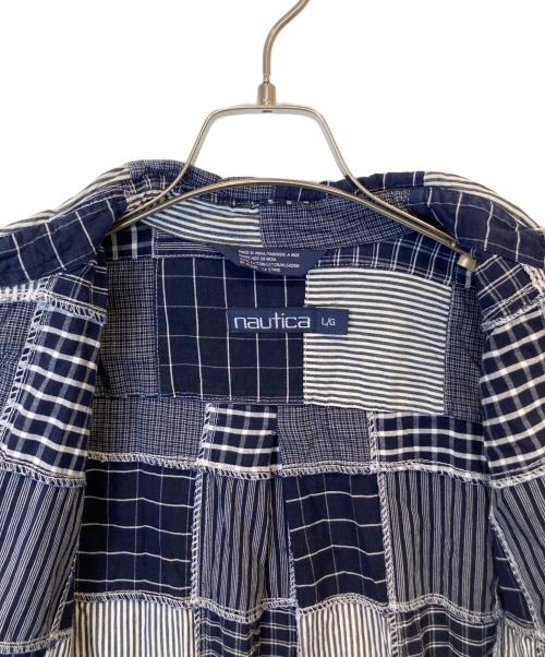NAUTICA（ノーティカ）NAUTICA (ノーティカ) チェックシャツ ネイビー サイズ:Lの古着・服飾アイテム