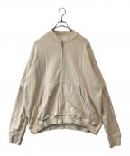 NONSAPIENSノンサピエンス）の古着「スウェットカーディガン」｜アイボリー