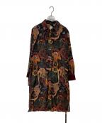 PAUL SMITHポールスミス）の古着「モンキー柄 デイドレス OPPPHA0601」｜ブラック