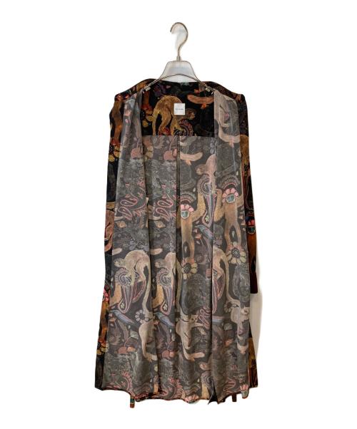 PAUL SMITH（ポールスミス）PAUL SMITH (ポールスミス) モンキー柄 デイドレス OPPPHA0601 ブラック サイズ:40の古着・服飾アイテム