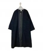 ikiイキ）の古着「パイルコート　31-01-C0-005-23-2」｜ブラック